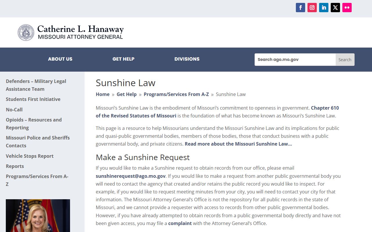 Worth County Jail records request through Missouri Sunshine Law